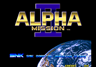 Alpha Mission II / ASO II - Last Guardian
