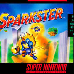sparkster-snes-super-nintendo-snes-cover